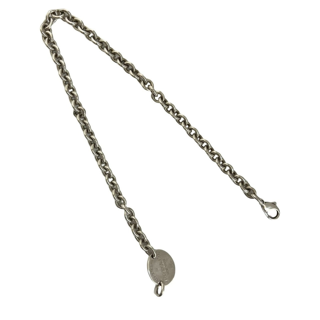 necklace tiffany return toe oval