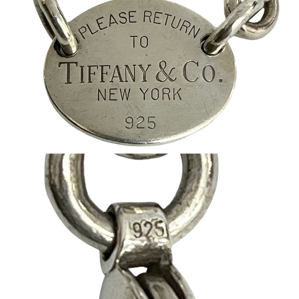 necklace tiffany return toe oval