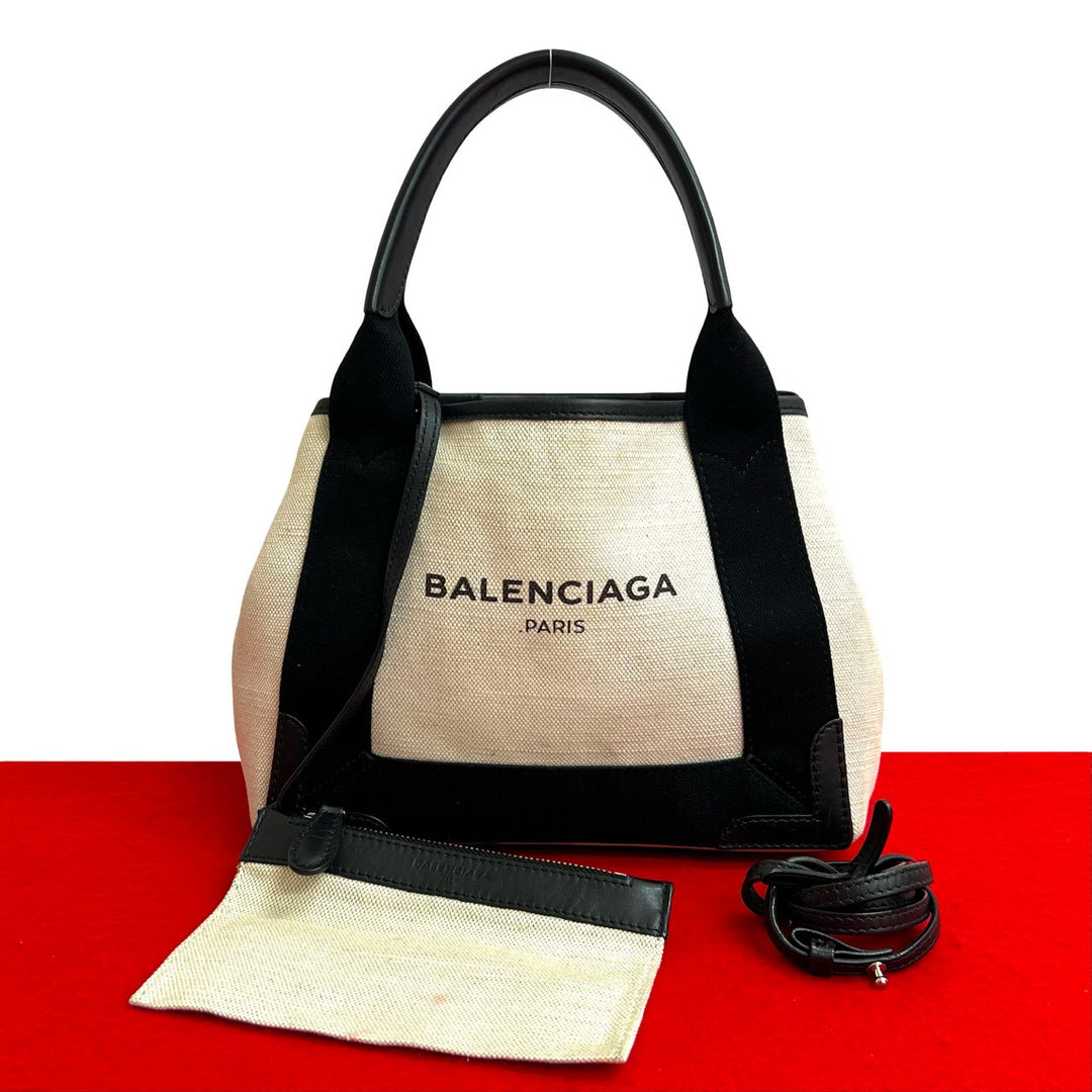 單肩包 Balenciaga 海軍藍 Cabas XS