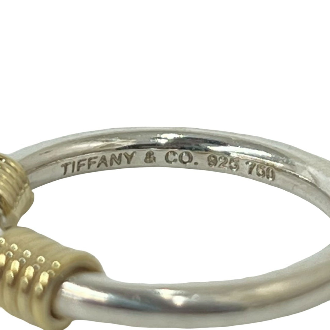 Rings Tiffany Band With 2 Wire Ring