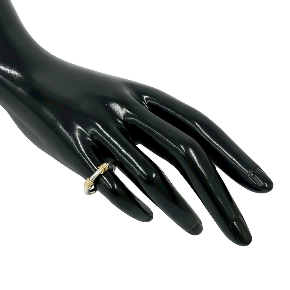 Rings Tiffany Band With 2 Wire Ring
