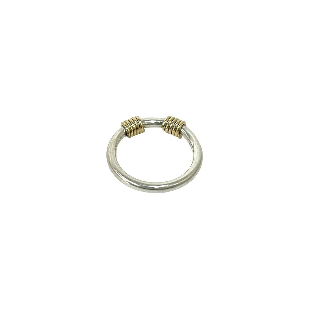 Rings Tiffany Band With 2 Wire Ring