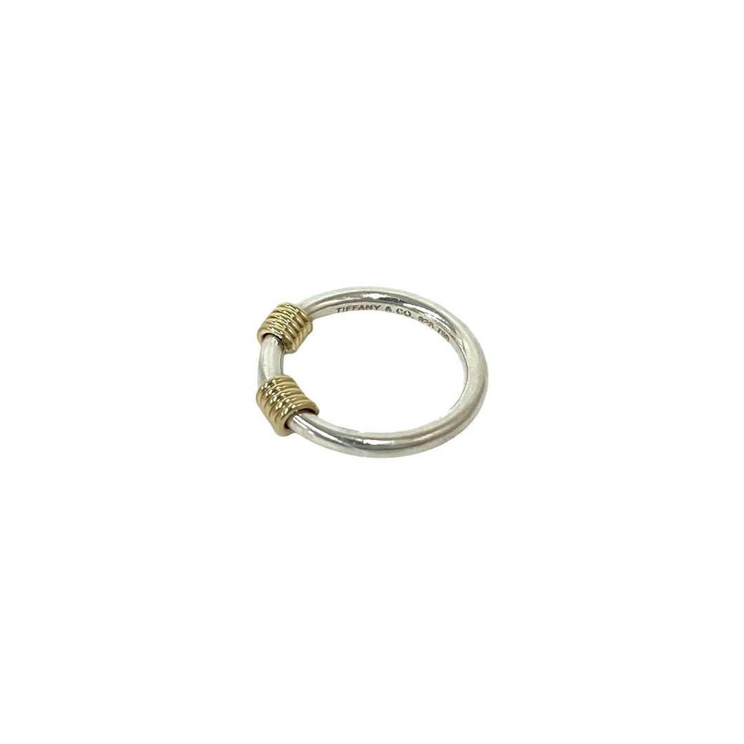 Rings Tiffany Band With 2 Wire Ring