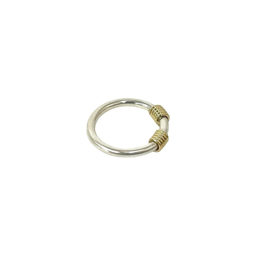 Rings Tiffany Band With 2 Wire Ring