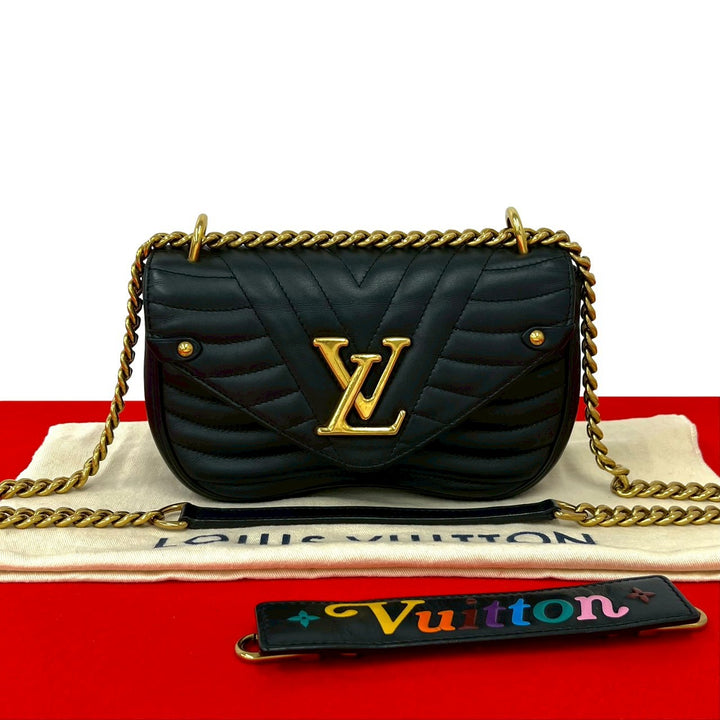 Shoulder bag Louis Vuitton New Wave PM