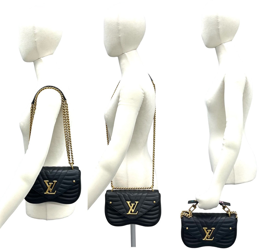 Shoulder bag Louis Vuitton New Wave PM