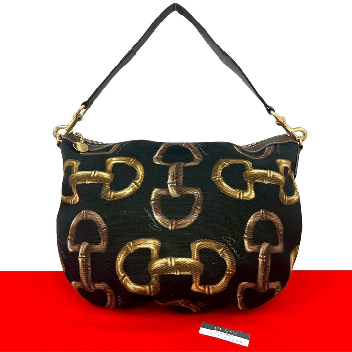 shoulder bag gucci horsebit