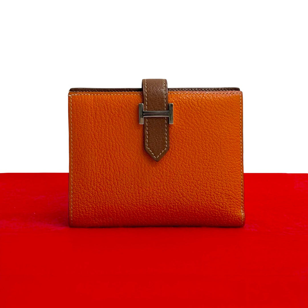 Hermes Bearn 緊湊型雙折皮夾