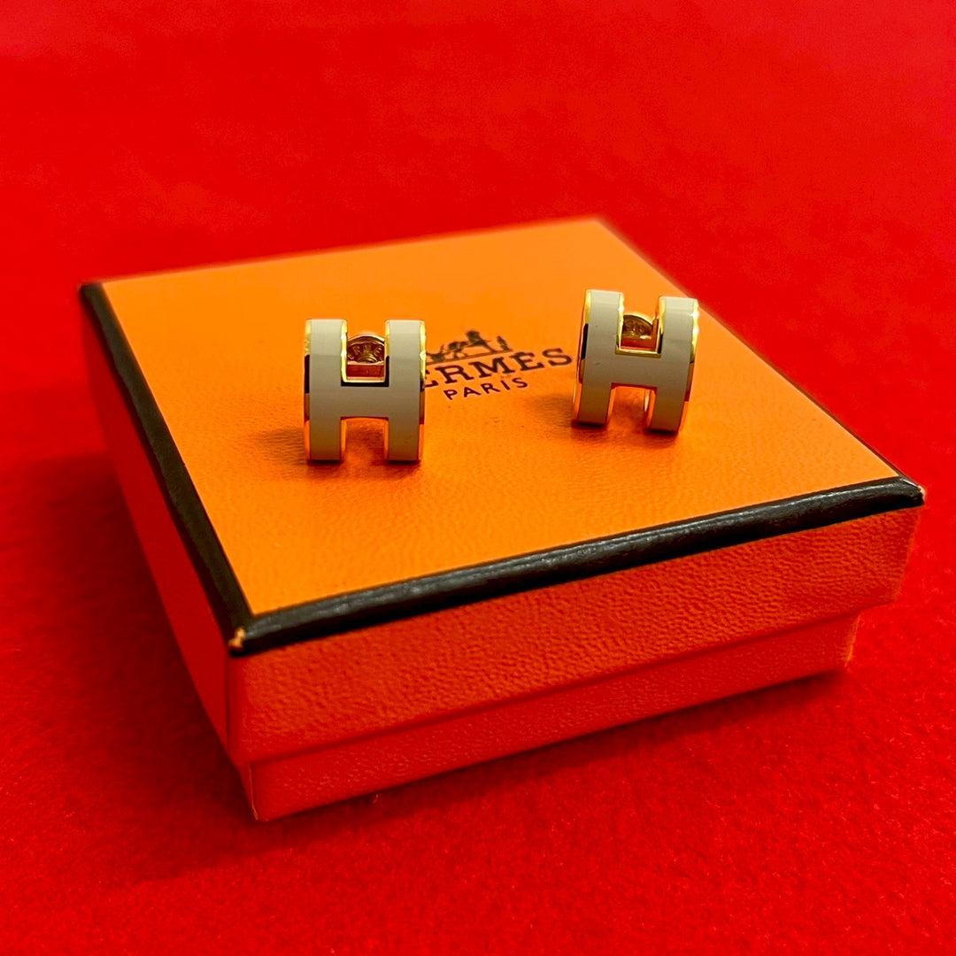 耳環 Hermes 流行灰
