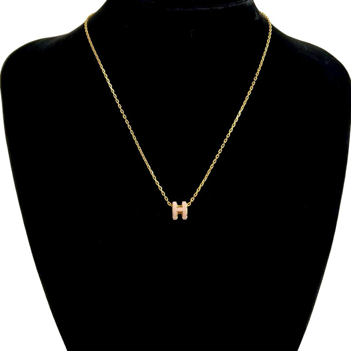 項鍊 Hermes Mini Pop 灰