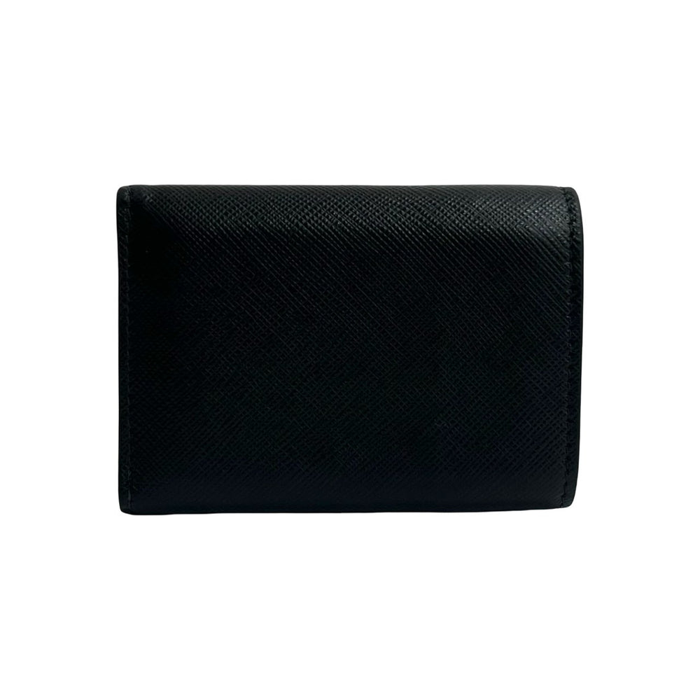 trifold wallet prada