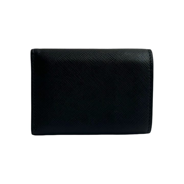 trifold wallet prada