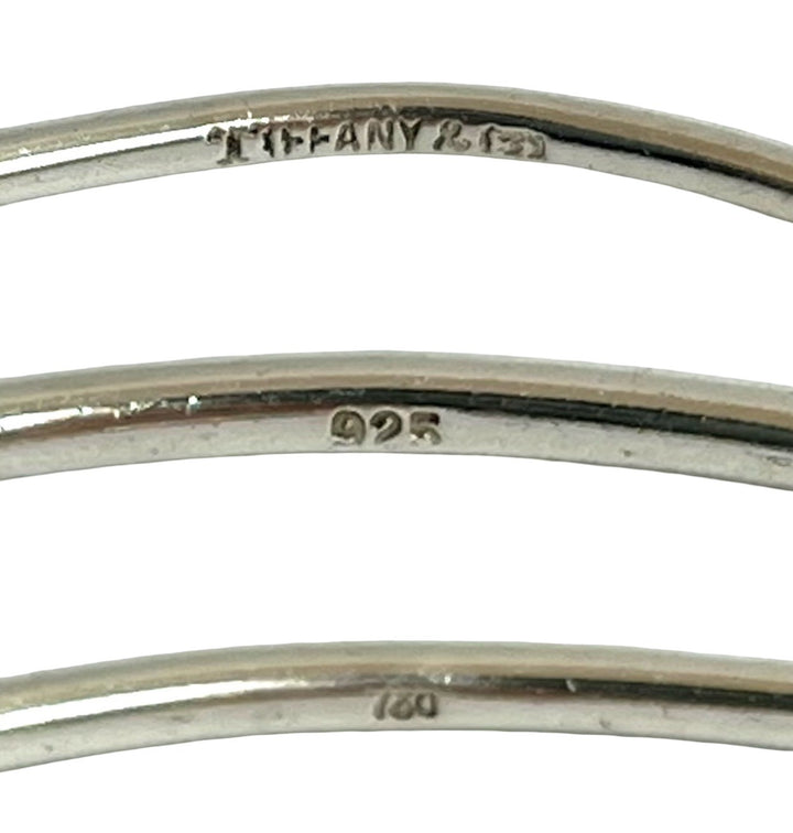 Bangle Tiffany Hook & Eye Love Knot Bangle