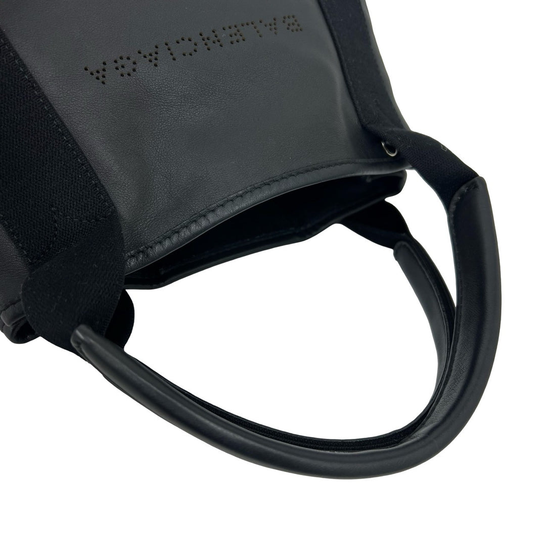 Shoulder bag Balenciaga navy cabas XS