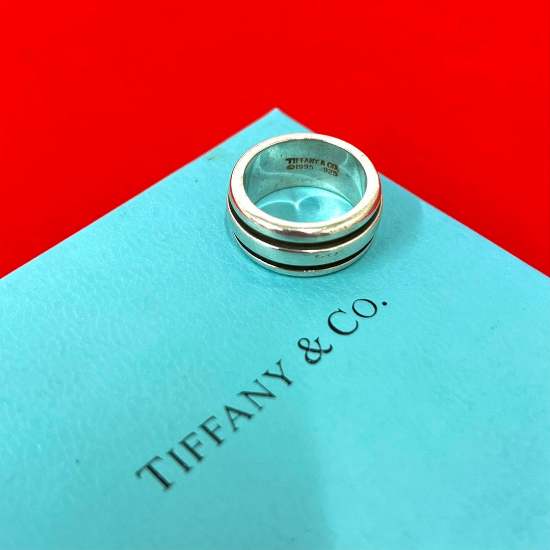 Rings Tiffany Grooved Double Line