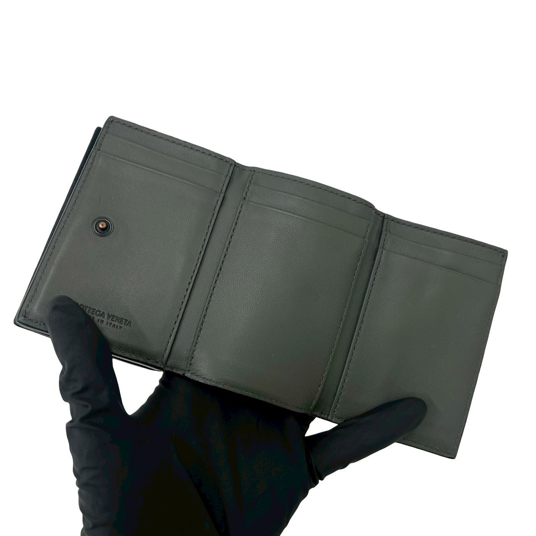 trifold wallet bottega veneta