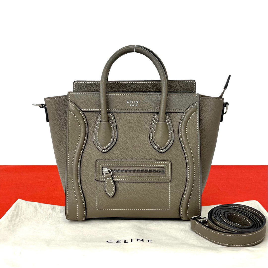 ショルダーバッグ セリーヌ ラゲージ ナノ