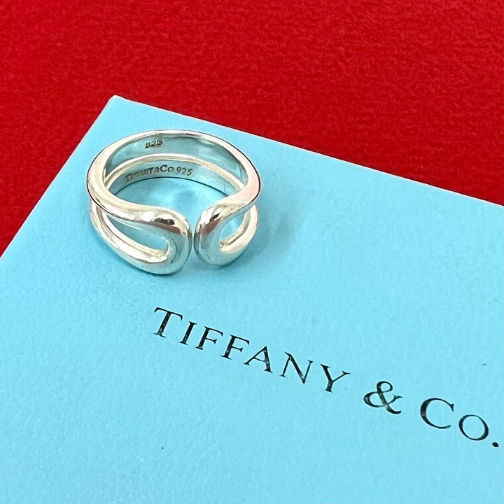 リング・指輪 ティファニー オープン ティアドロップ リング