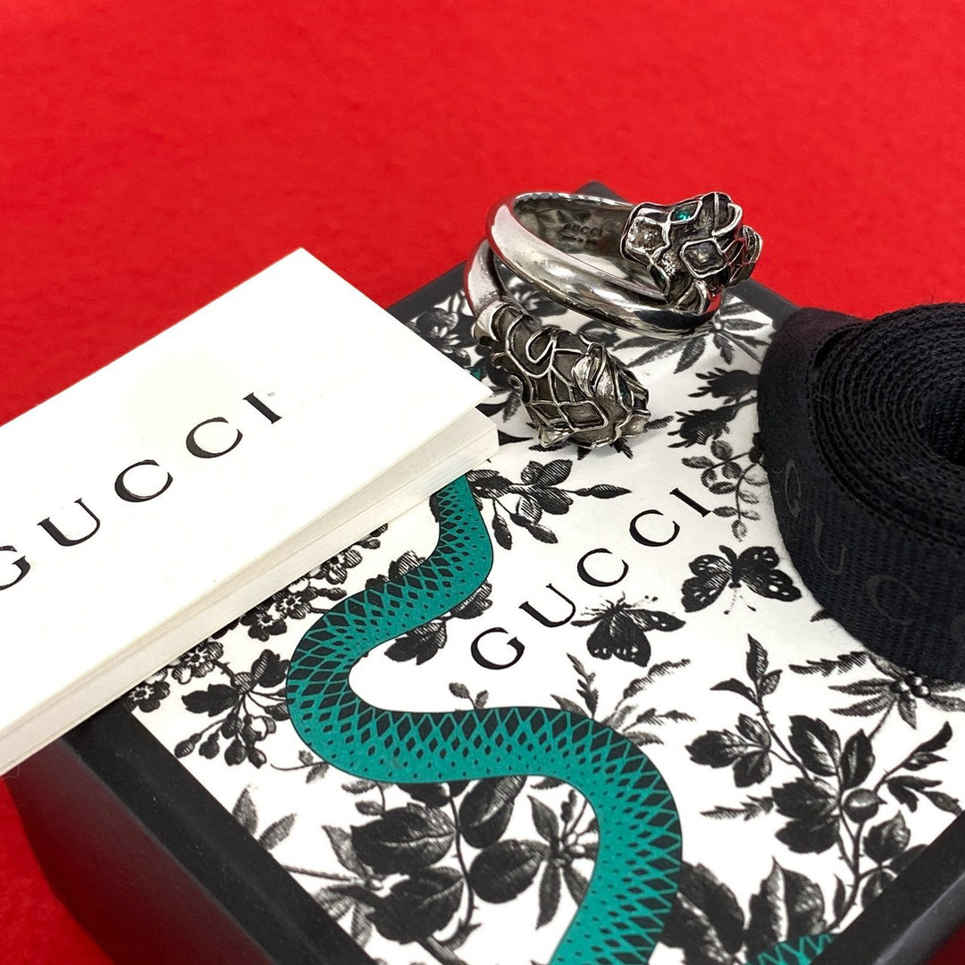 Rings Gucci Double Tiger Head Ring