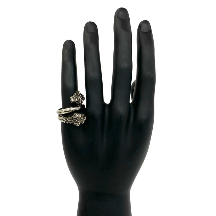 Rings Gucci Double Tiger Head Ring