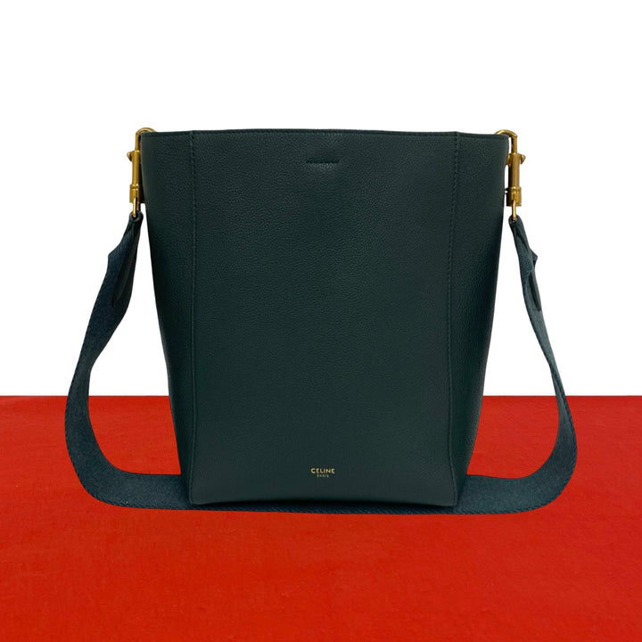 shoulder bag celine sangre bucket