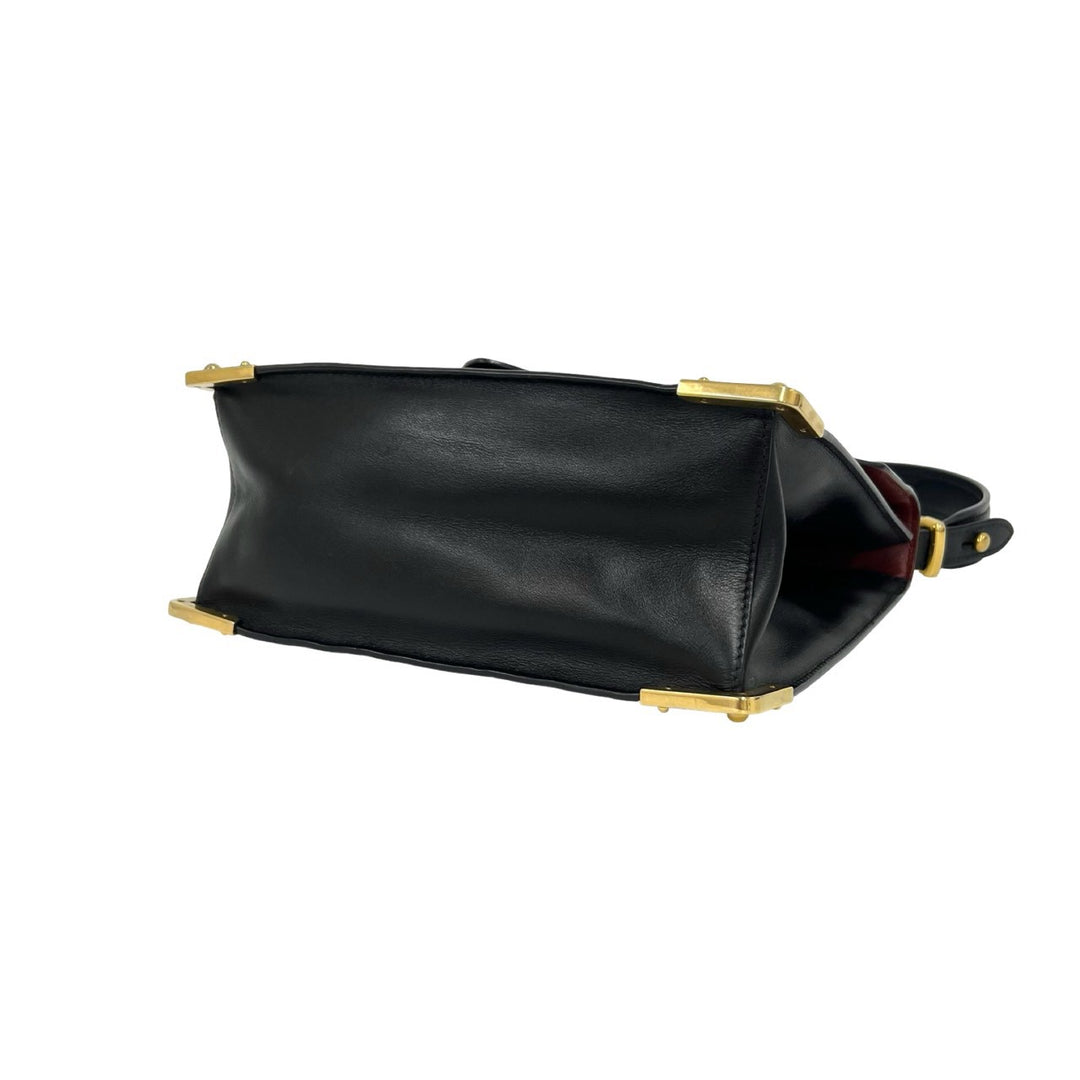 shoulder bag prada cahier lion head