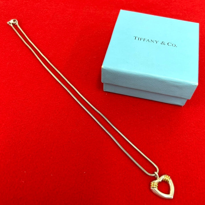 Necklace Tiffany Heart Snake Chain Combination Necklace