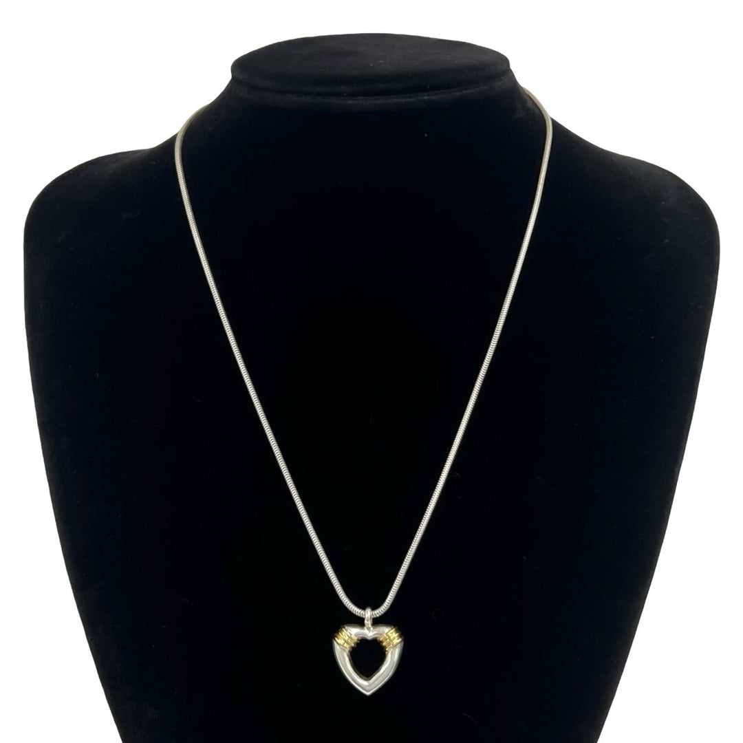 Necklace Tiffany Heart Snake Chain Combination Necklace