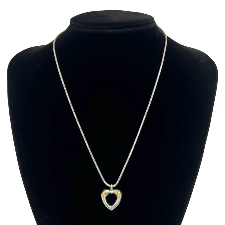 Necklace Tiffany Heart Snake Chain Combination Necklace
