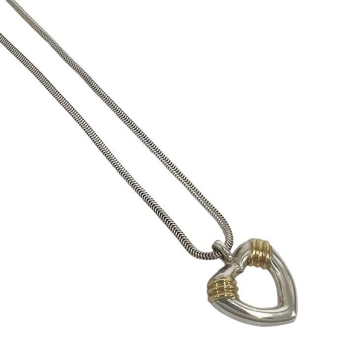 Necklace Tiffany Heart Snake Chain Combination Necklace