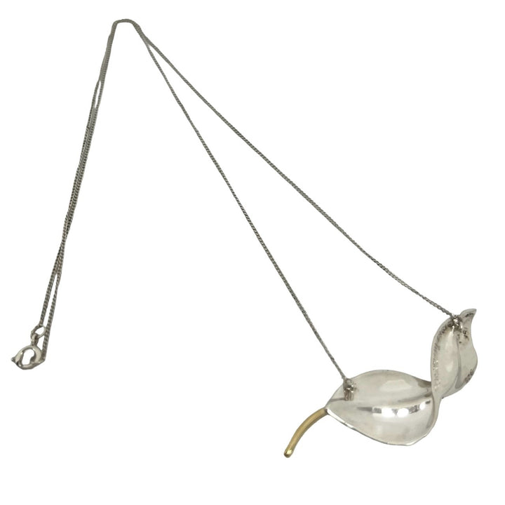 necklace tiffany leaf motif necklace