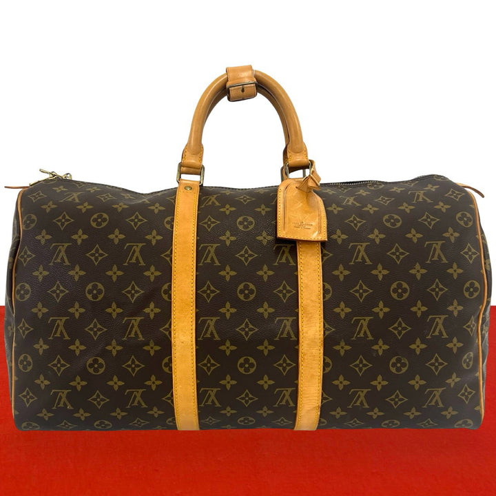 Boston bag Louis Vuitton Keepall 50
