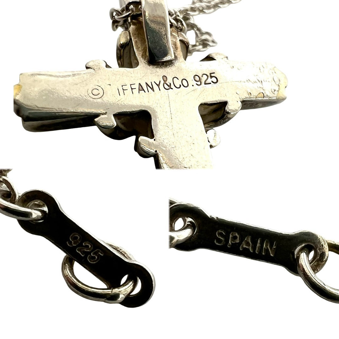 necklace tiffany signature cross necklace