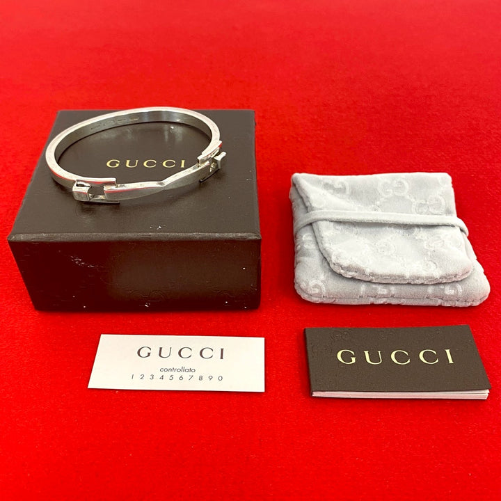 手鐲 gucci 馬階扣皮帶手鐲