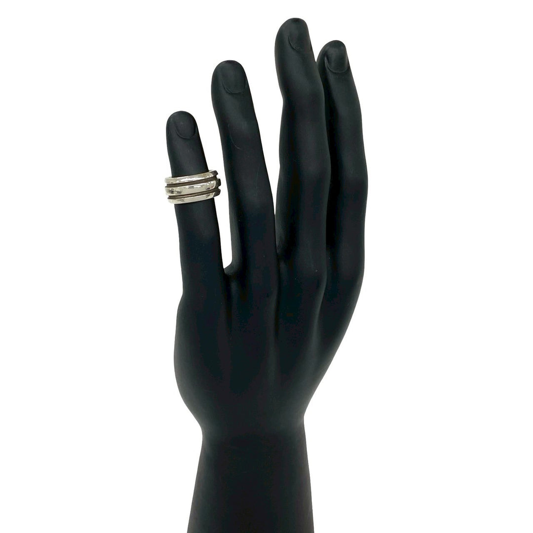 Rings Tiffany Grooved Double Line Ring