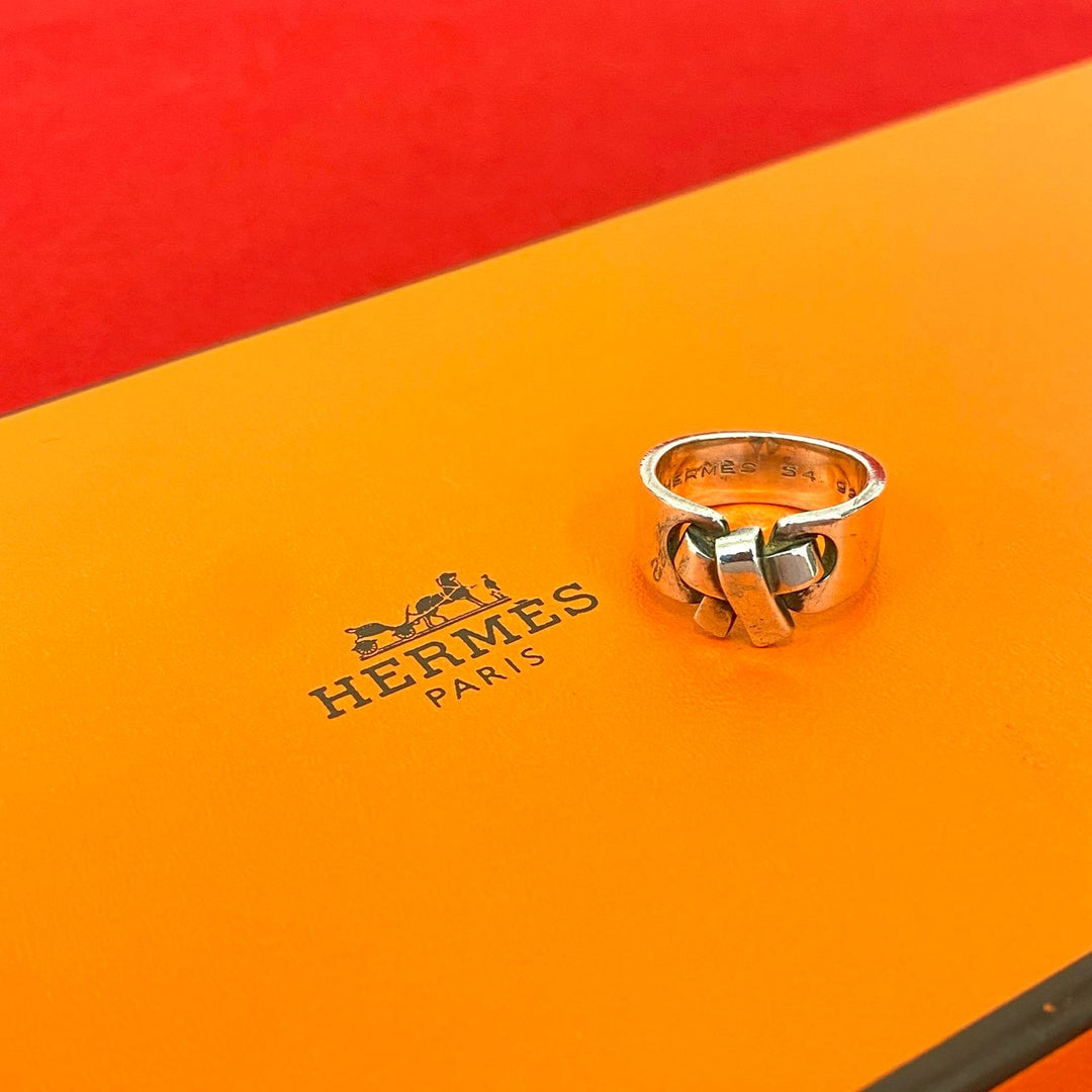 愛馬仕 (Hermes) 黃褐色戒指