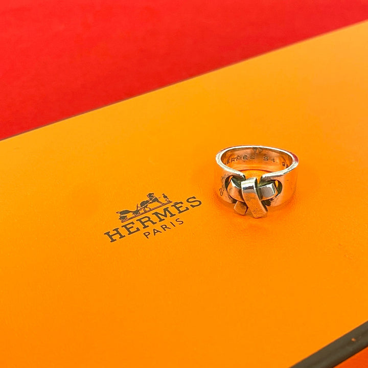愛馬仕 (Hermes) 黃褐色戒指
