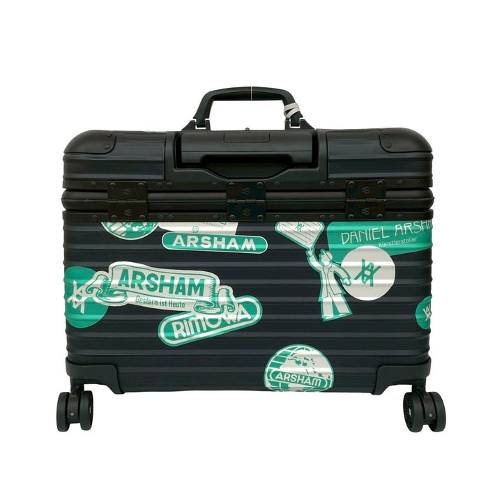 Suitcase RIMOWA Yellow Dead Turntable in Pilot Case