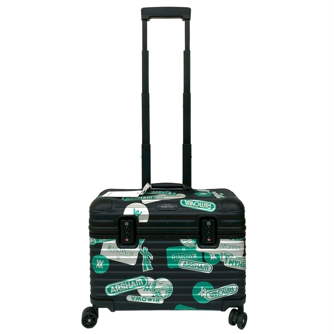 Suitcase RIMOWA Yellow Dead Turntable in Pilot Case
