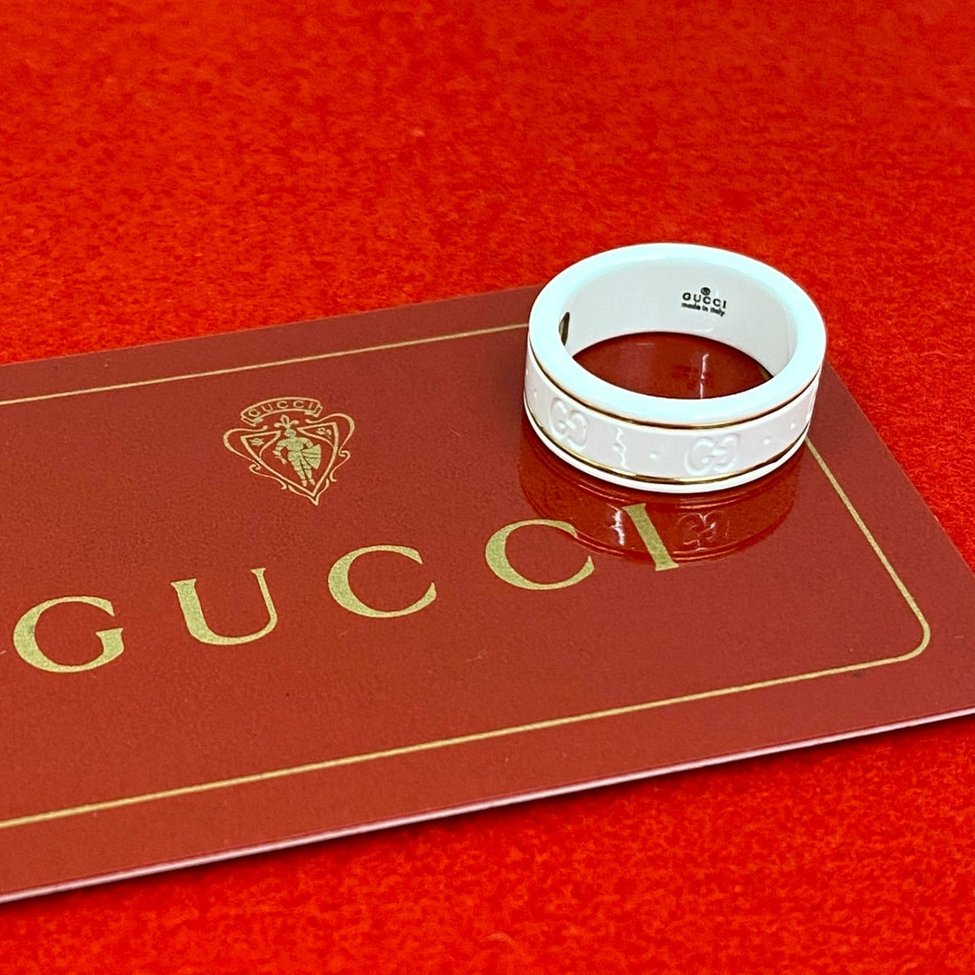 戒指 Gucci 圖示戒指