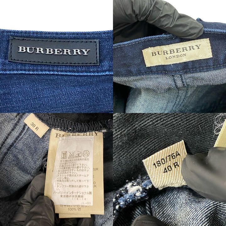 牛仔長褲 burberry