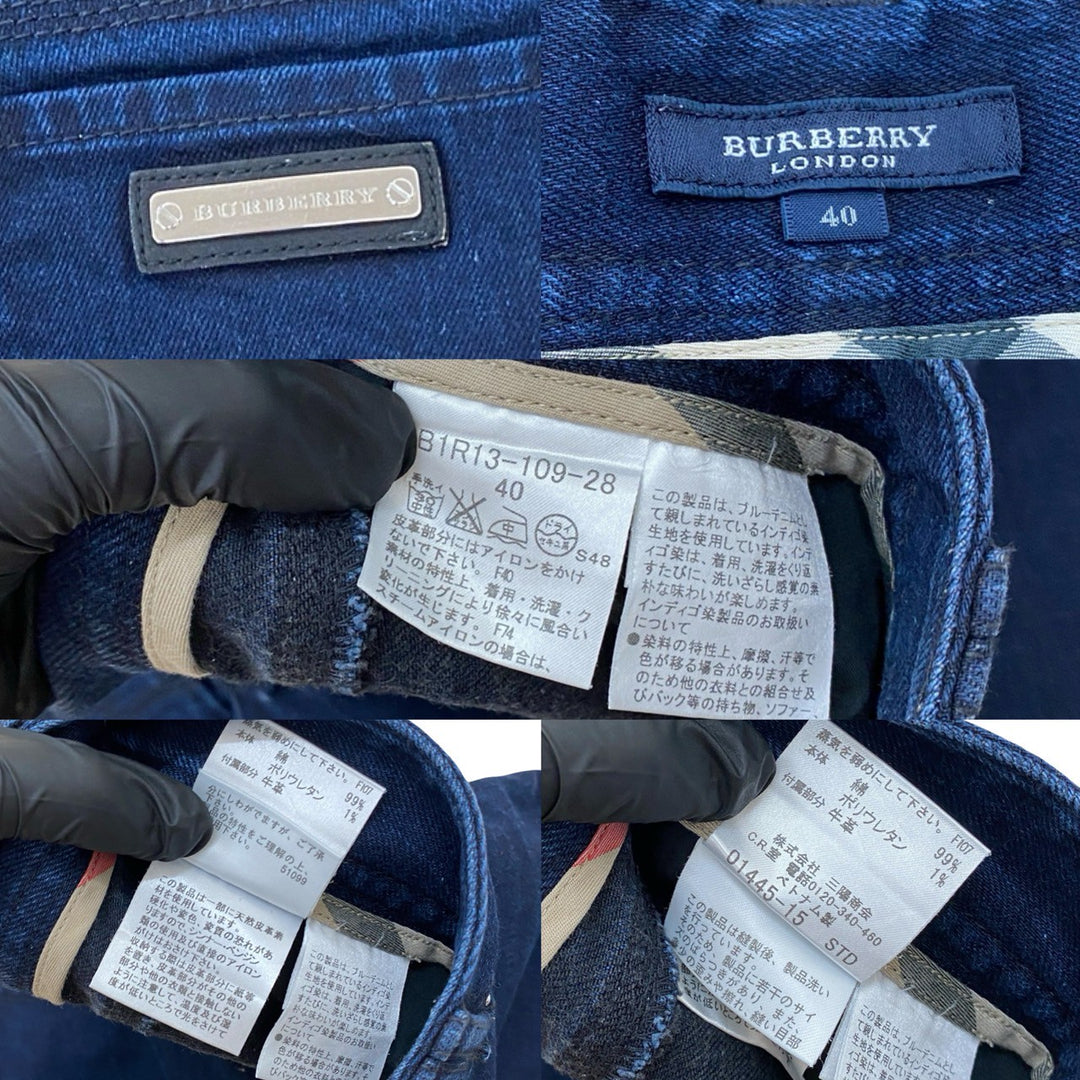 牛仔長褲 burberry