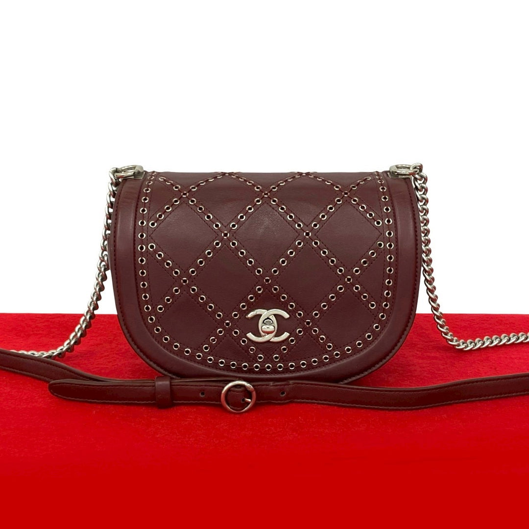 Chanel Coco 孔眼單肩包