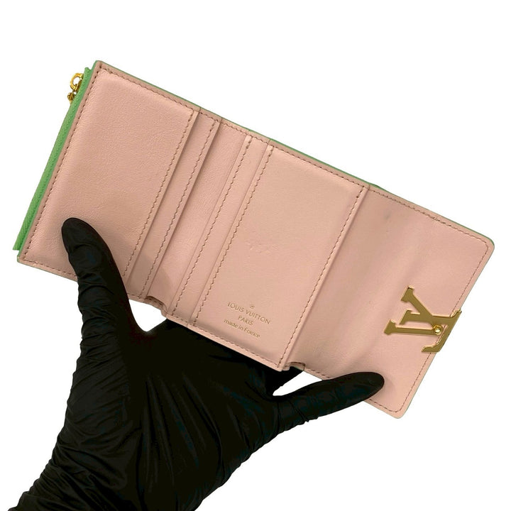 三つ折り財布 ルイヴィトン ポルトフォイユ カプシーヌ XS