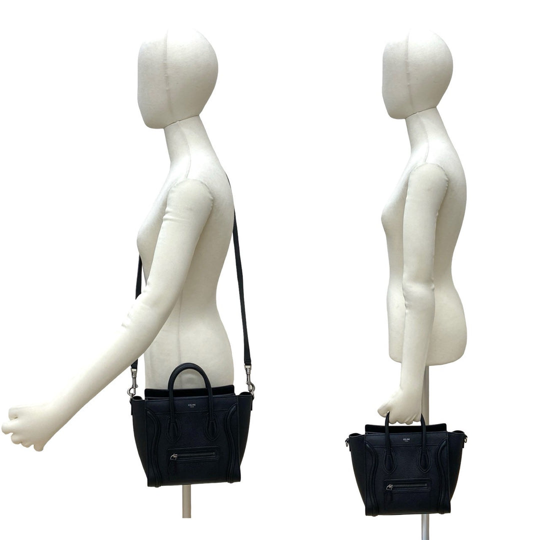 shoulder bag celine luggage nano shopper