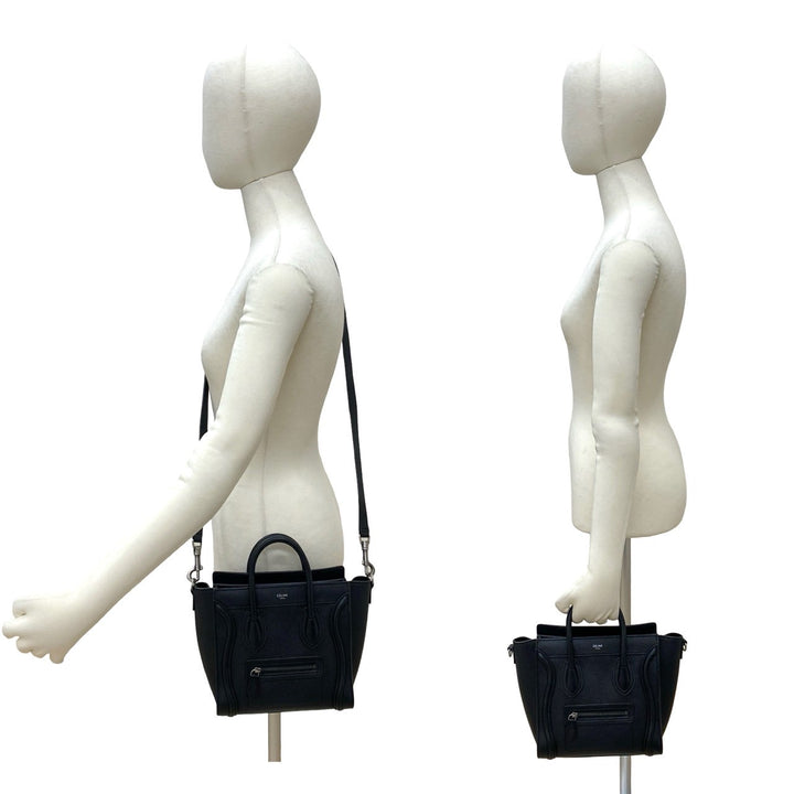 shoulder bag celine luggage nano shopper