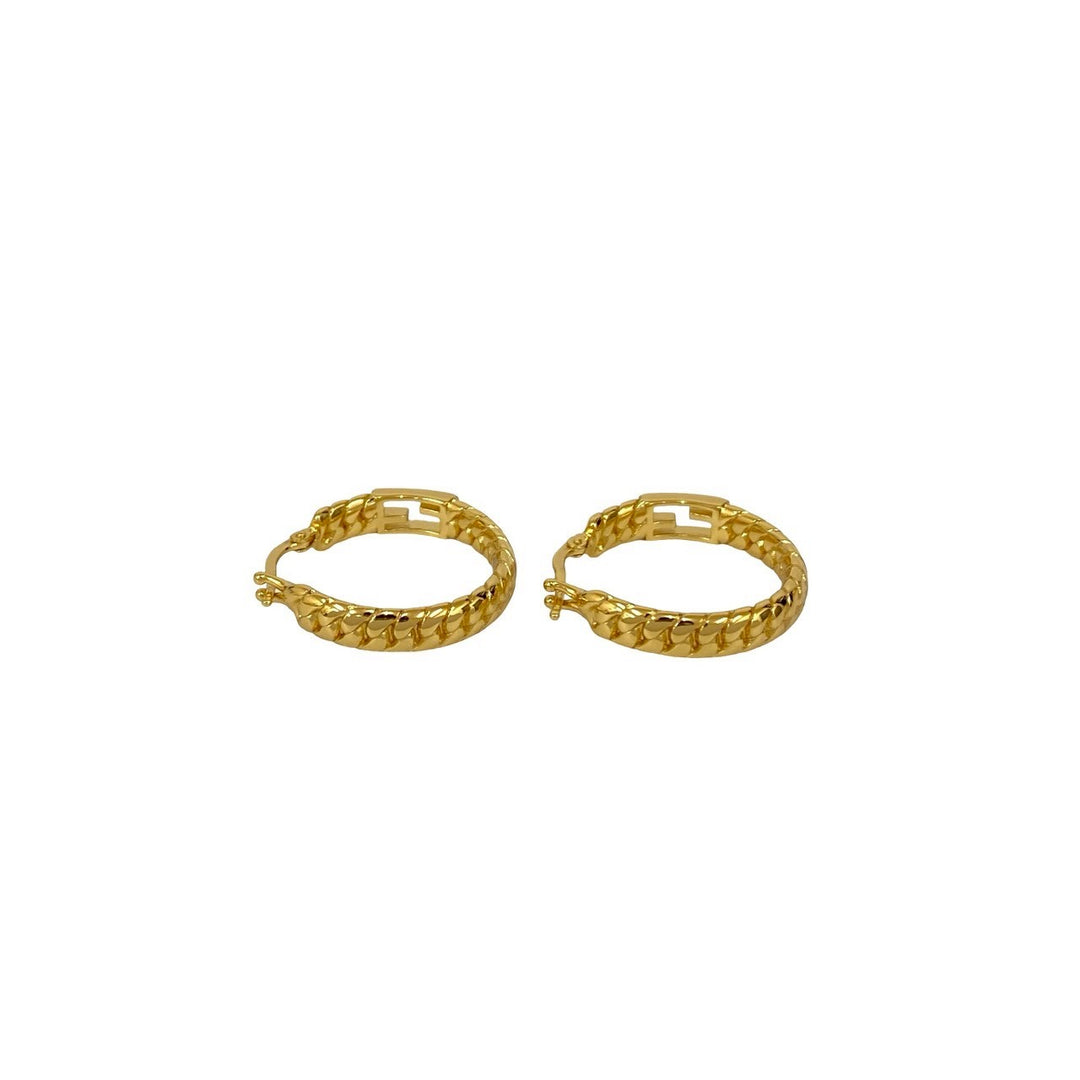 Earrings Fendi FF Baguette Hoop Earrings