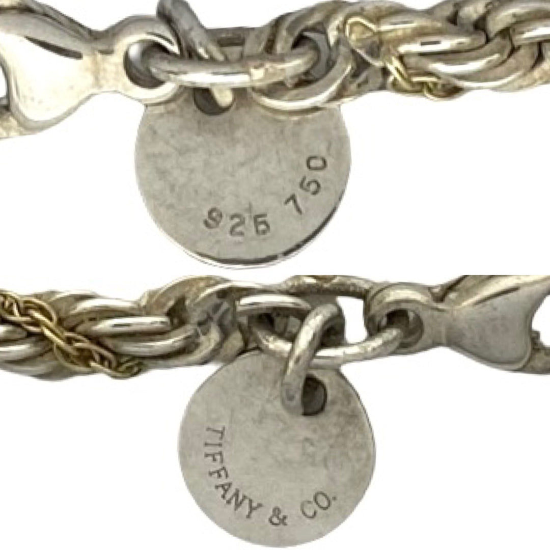 Necklace Tiffany Twisted Rope Chain Necklace