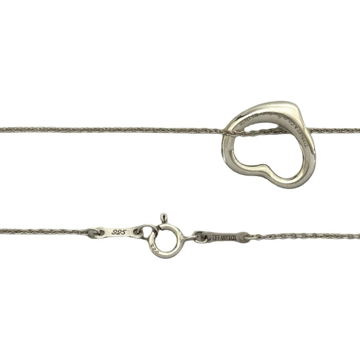 necklace tiffany open heart necklace