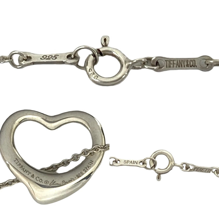 necklace tiffany open heart necklace